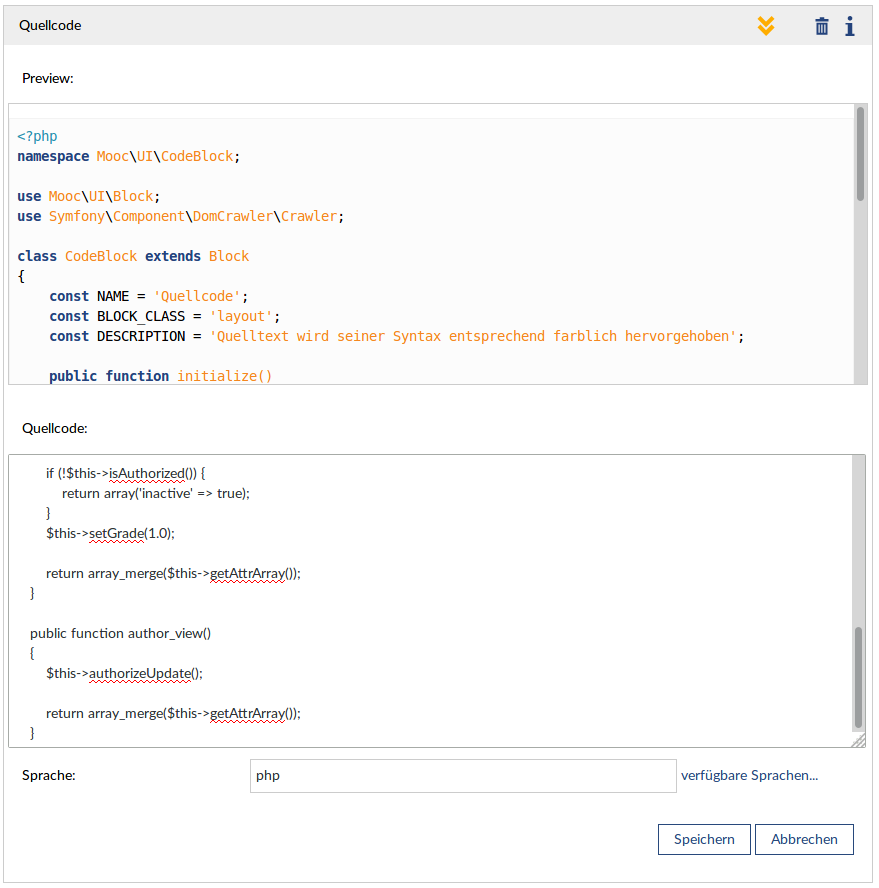 Stud.IP Users' Manual (english): Quellcode